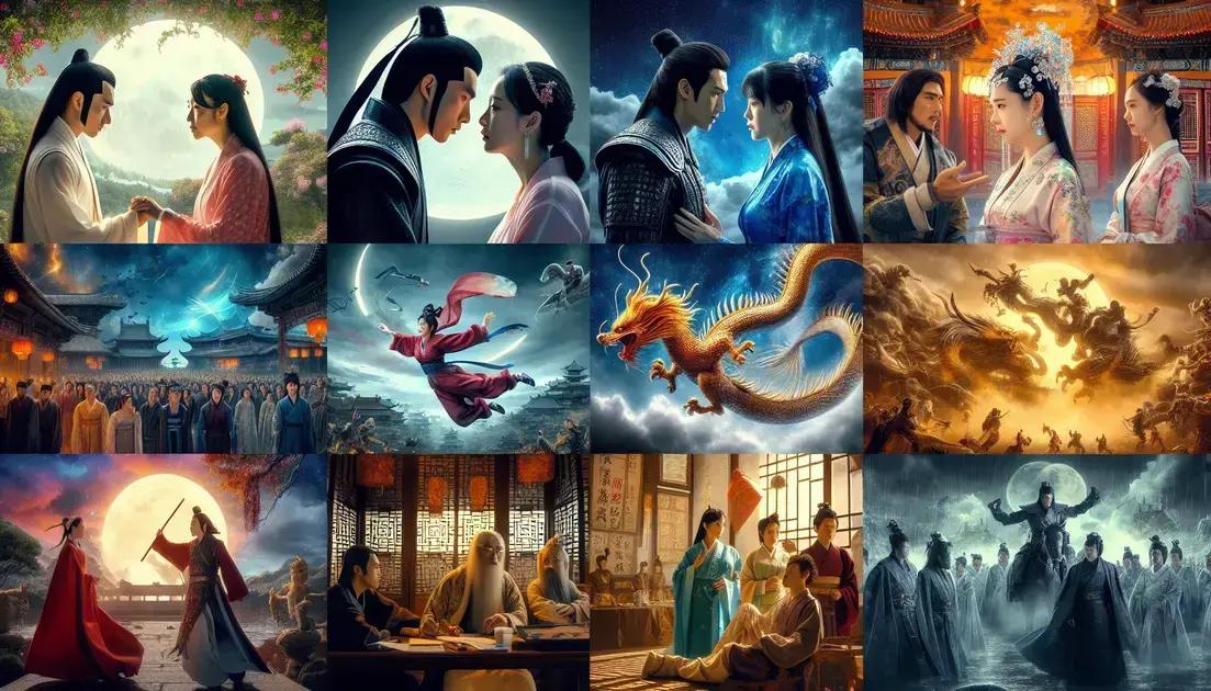 Principais gêneros de doramas chineses